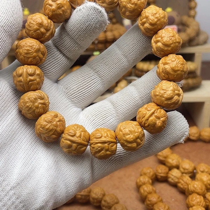 手串猴头核桃 金蟾15-16