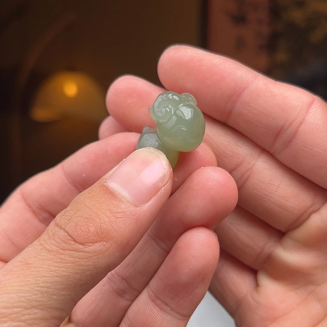 和田玉吊坠(不含链)未镶嵌羊