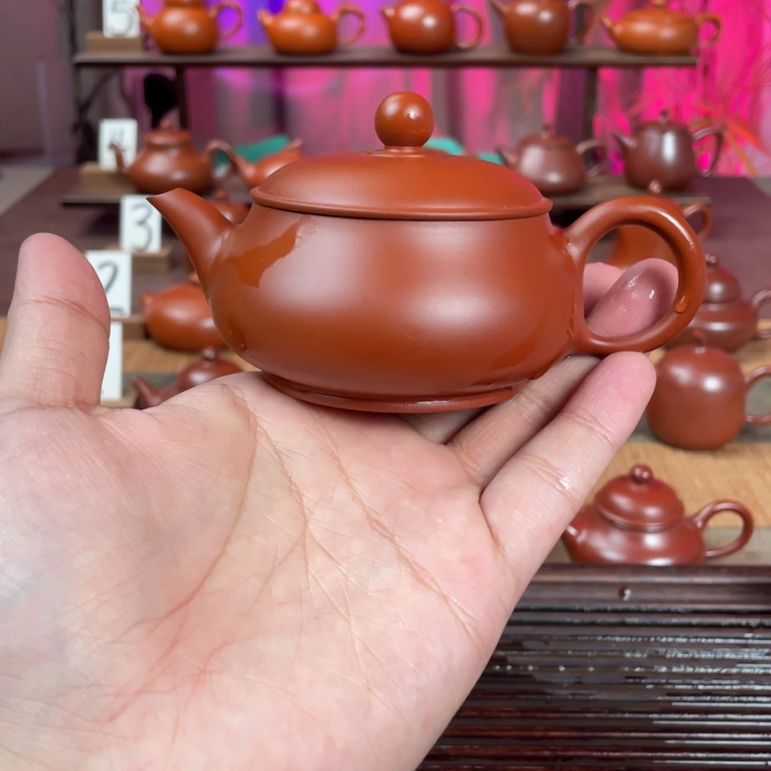 紫砂茶壶精工超薄明炉微瑕110cc