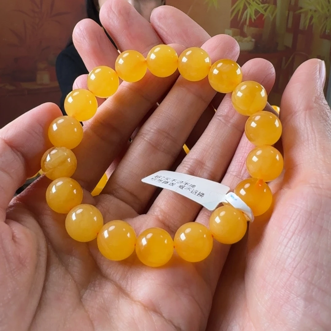 蜜蜡未镶嵌毛衣链