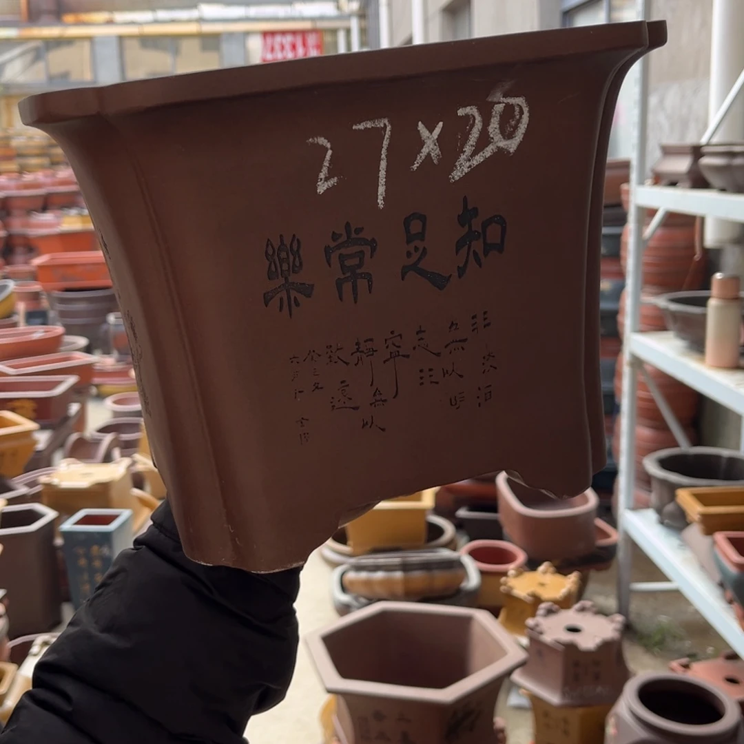 紫砂花盆盆景艺术