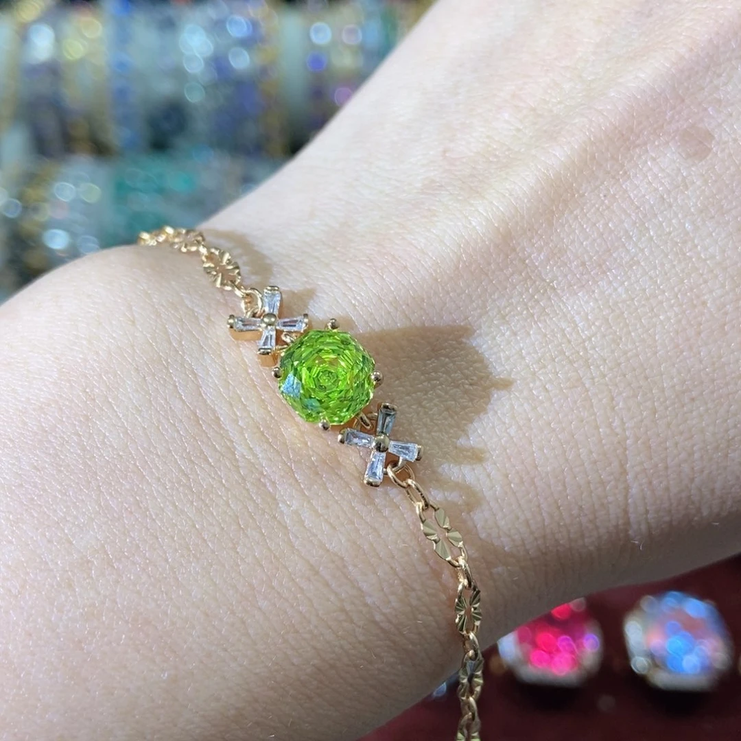 66锆石（处理）手链