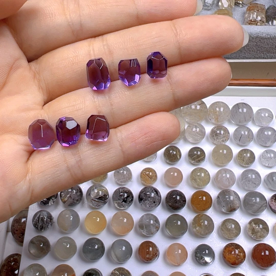 锦***身水晶手链银S800镀金镶嵌