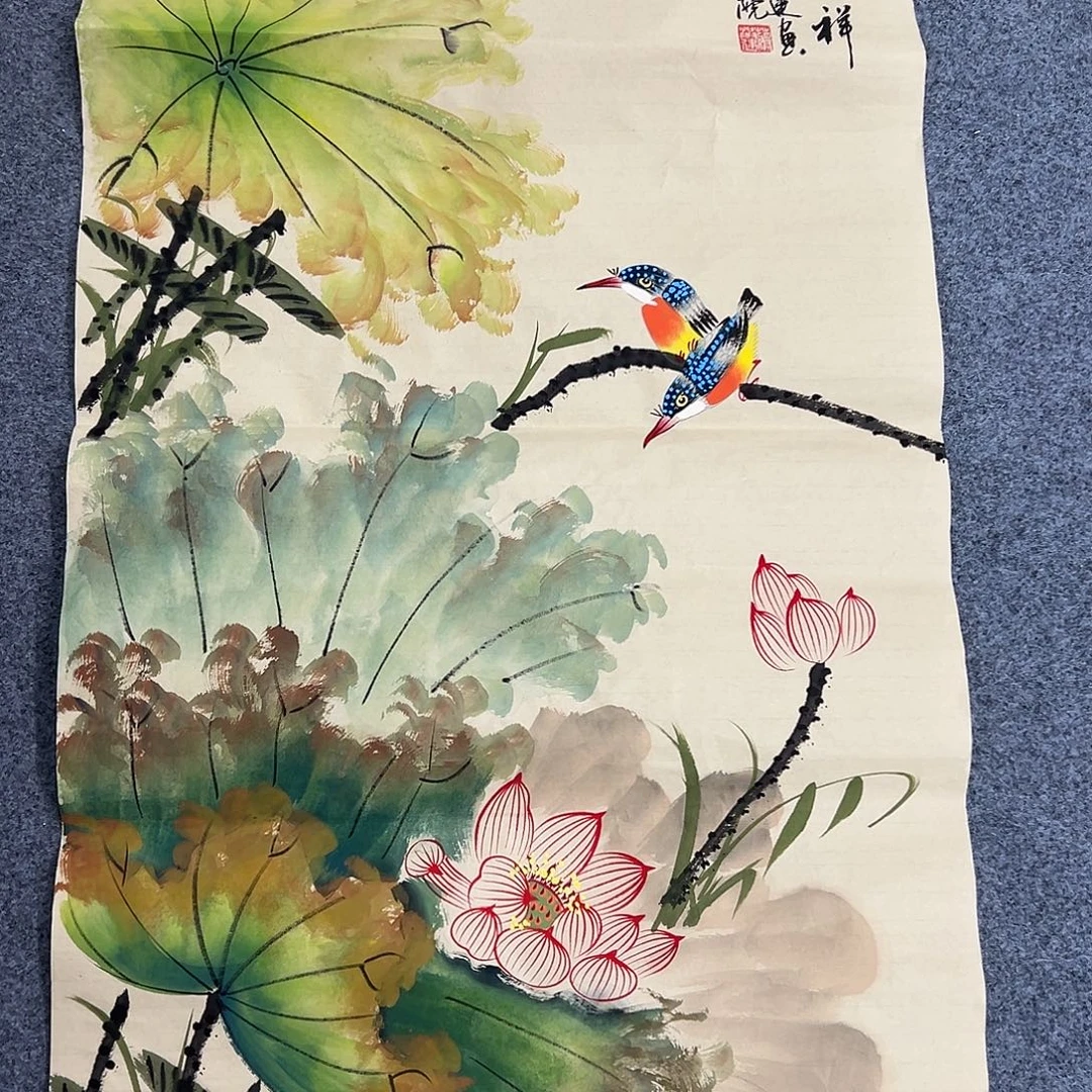 国画纯手绘作品图