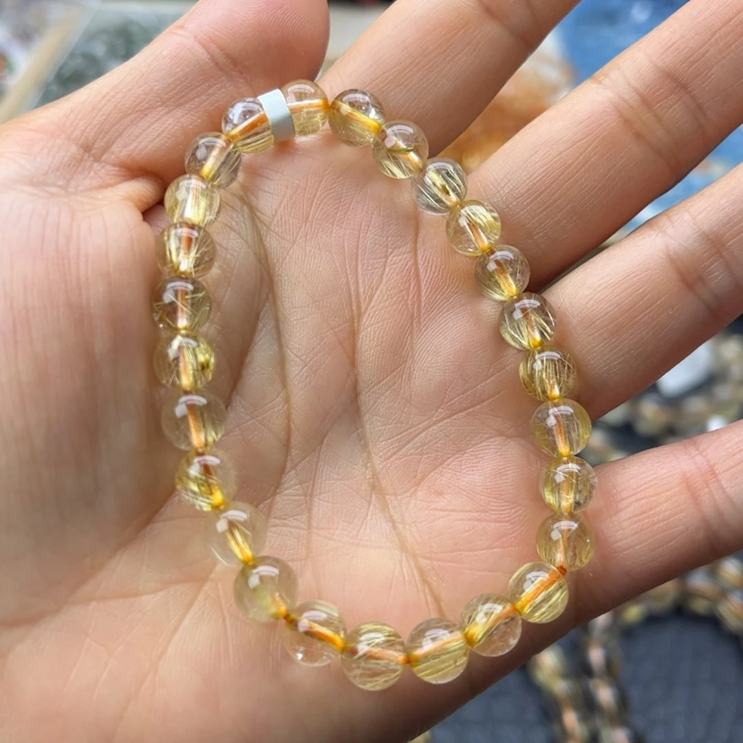 水晶手链未镶嵌天然