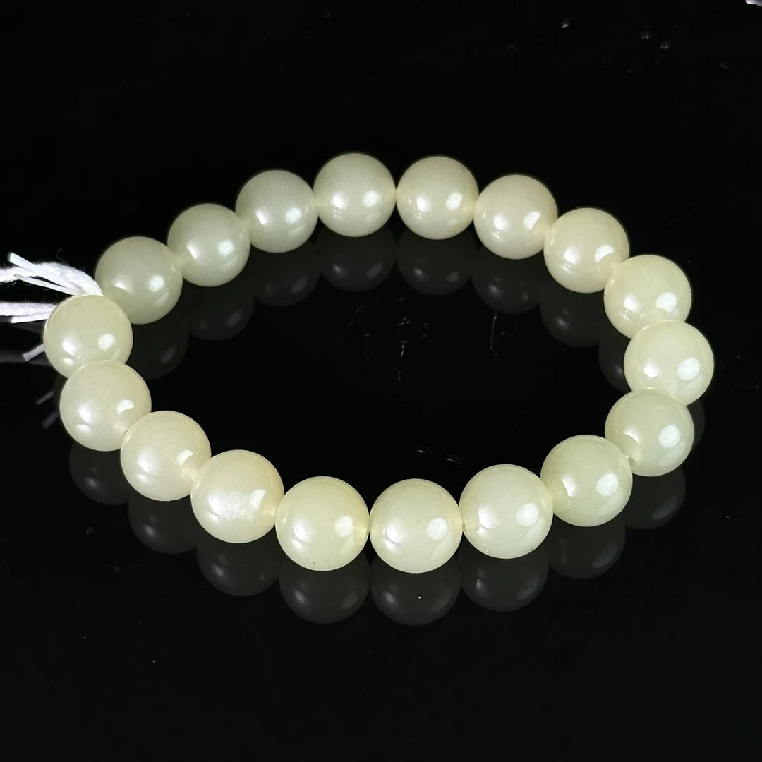 20世纪和田黄玉手串 福利品 GB022414*【上海兰馨】