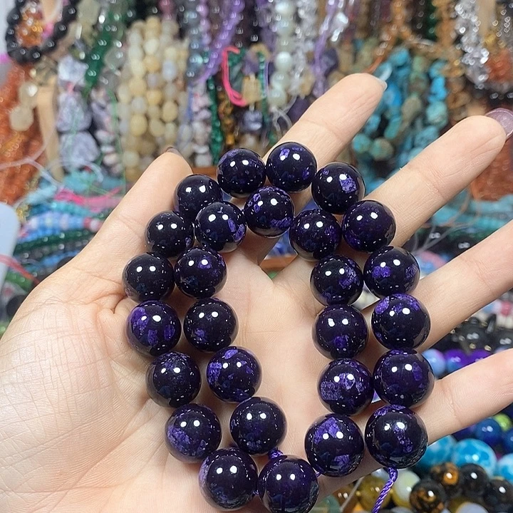 未镶嵌玛瑙/玉髓珠宝半成品三生石卡14mm