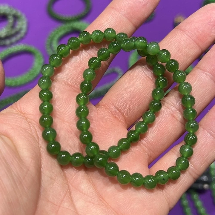 和田玉未镶嵌手串多样性发货拍一发一