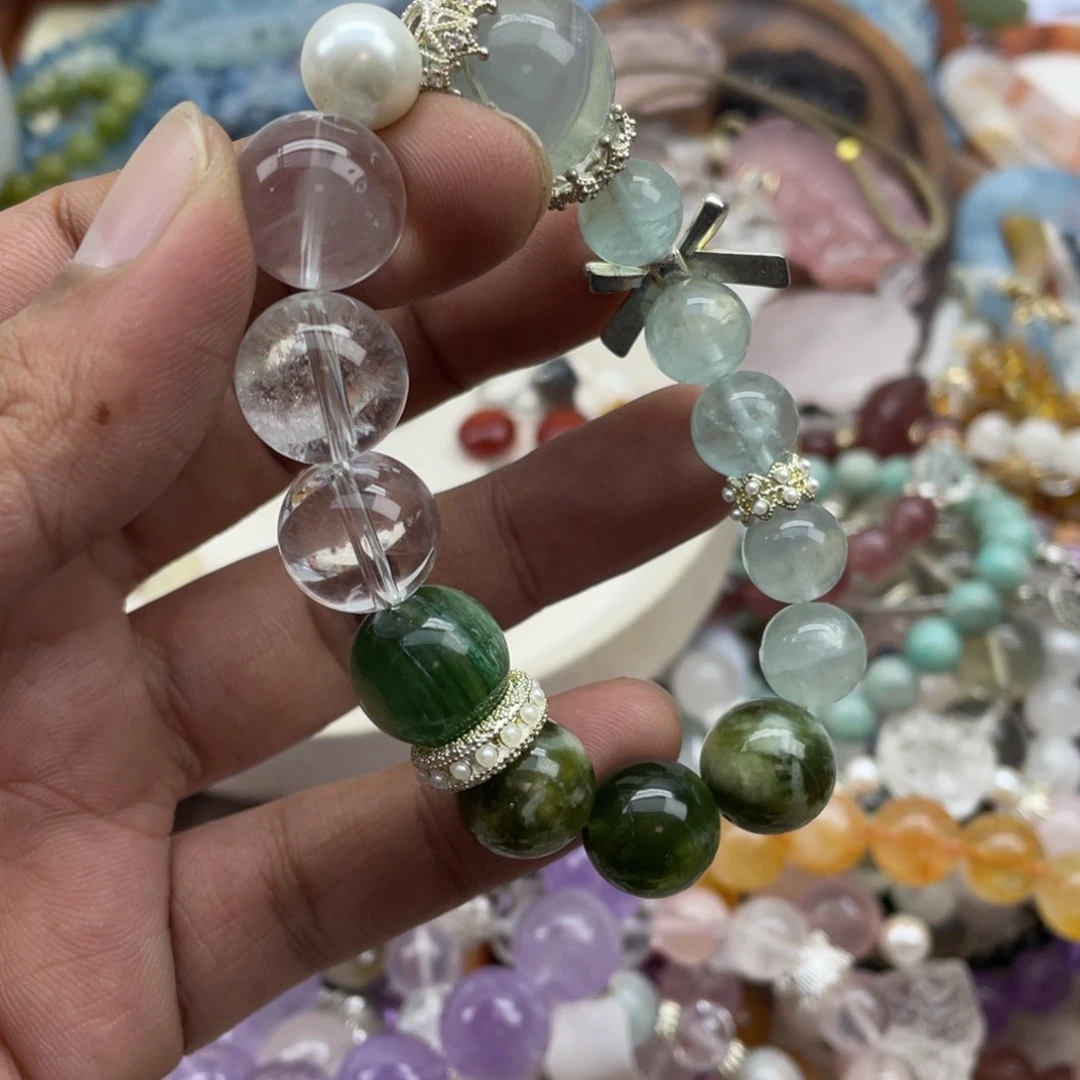 银S925镶嵌手链紫晶