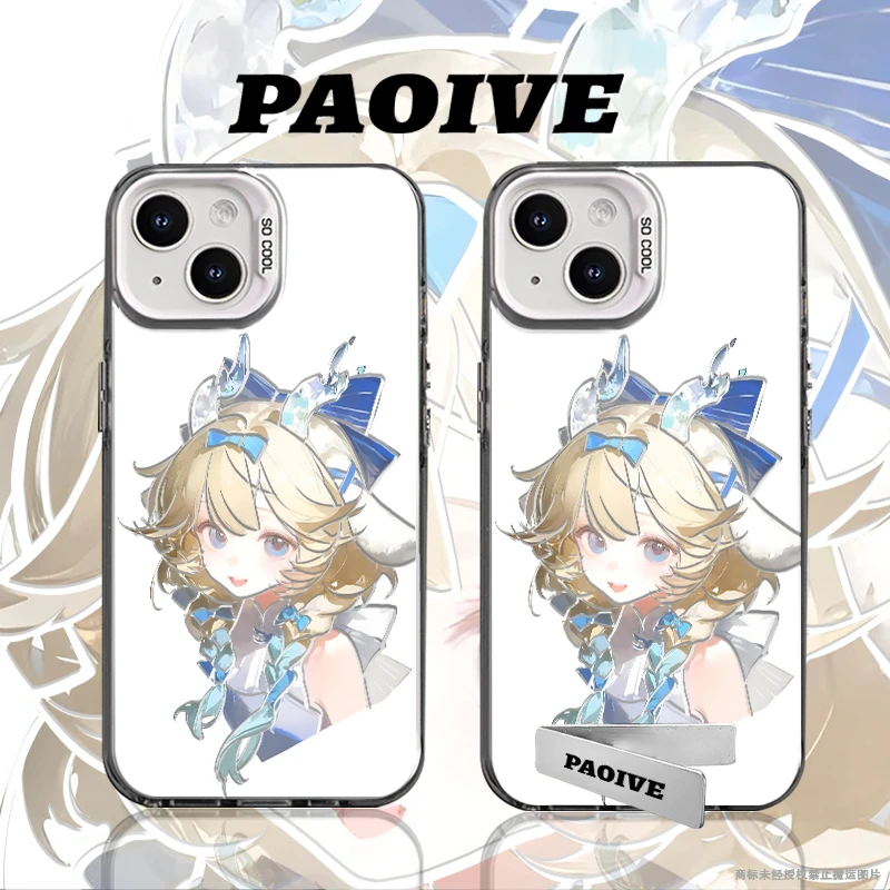 瑶创意适用苹果华为vivo一加iPhone小米三星防摔彩银手机壳