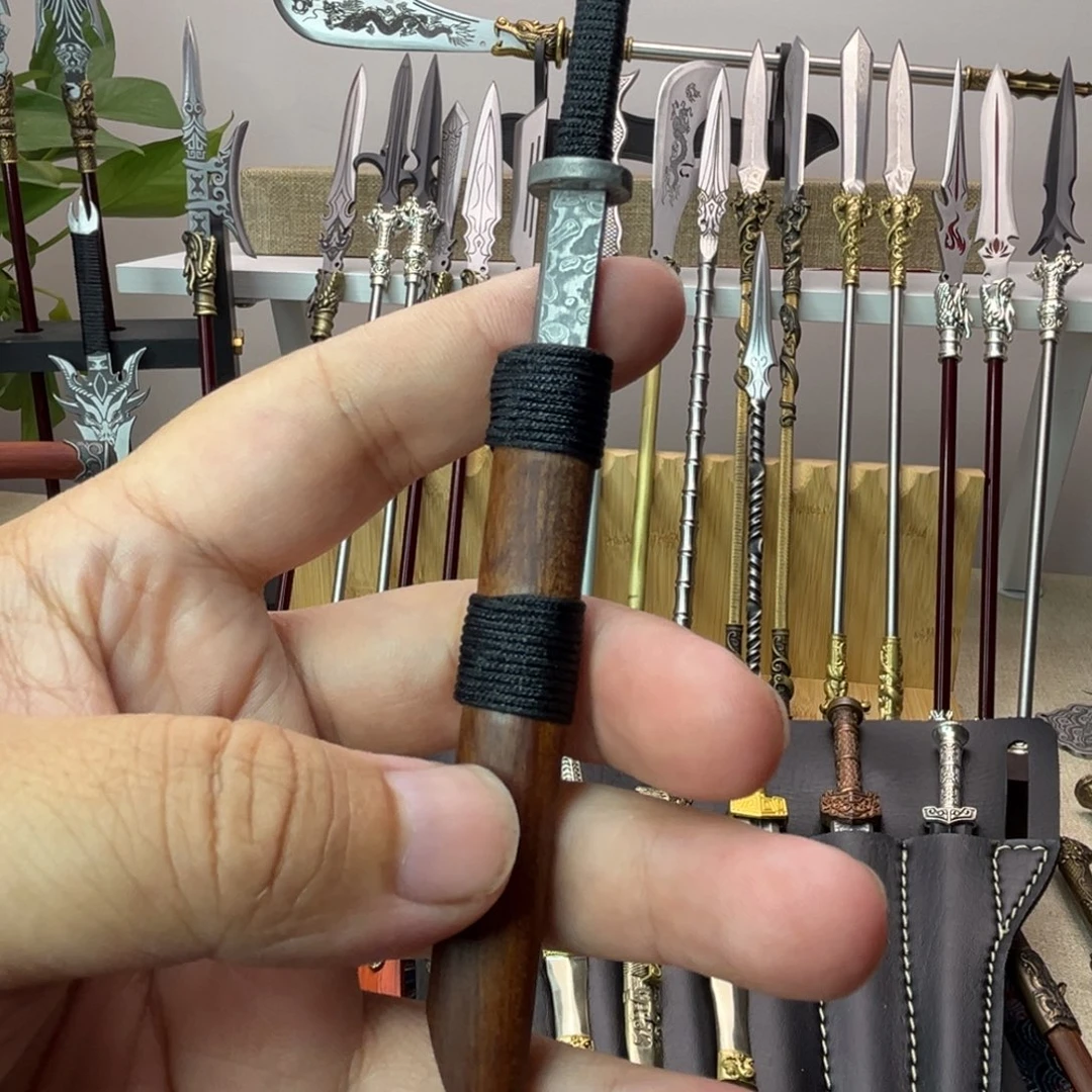 金属酸酯木小指挥使迷你玩具摆件