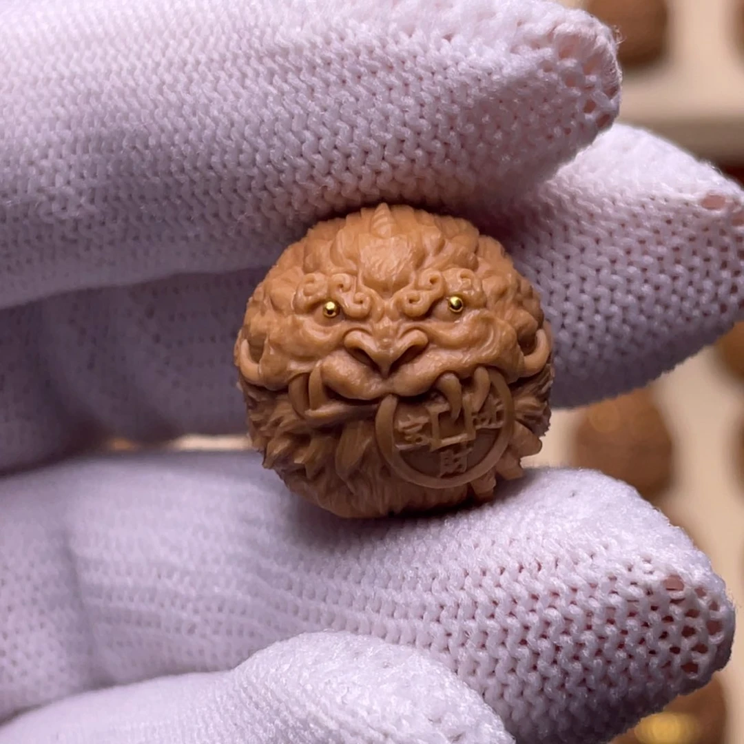 猴头核桃吊坠钱兽18+