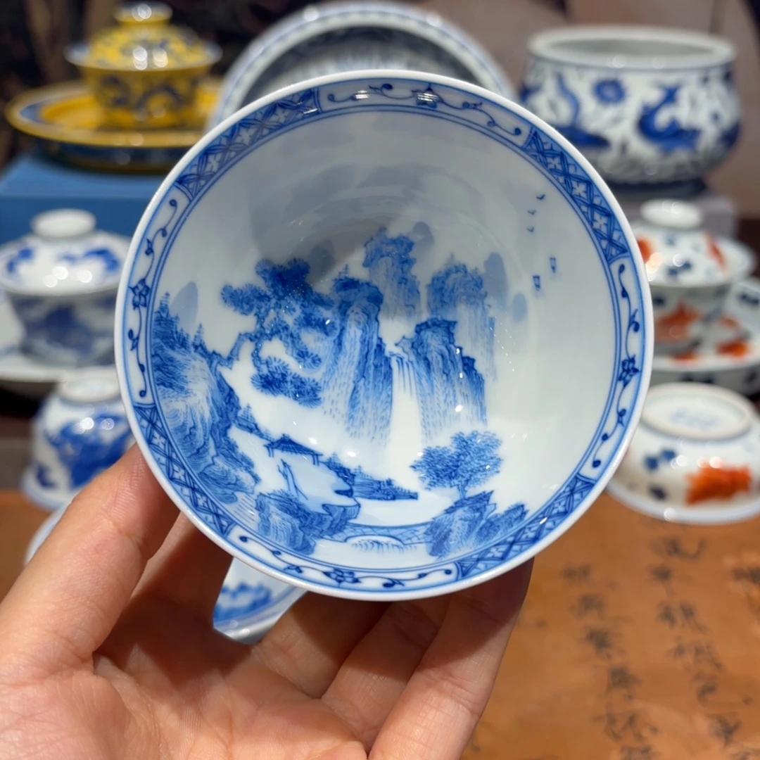 手工手绘陶瓷茶具