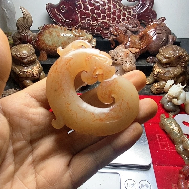 和田玉挂件未镶嵌