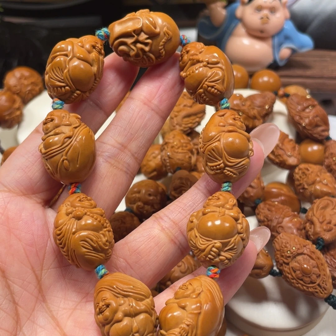 手串/手链橄榄核布袋弥勒橄榄核手串