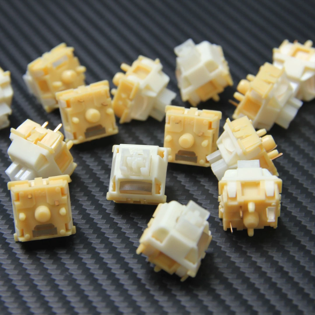 狮子星轴DIY客制化五脚线性hifi麻将音机械轴 针脚歪掰直再使用