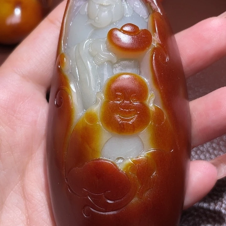 江***爷和田玉未镶嵌颈饰