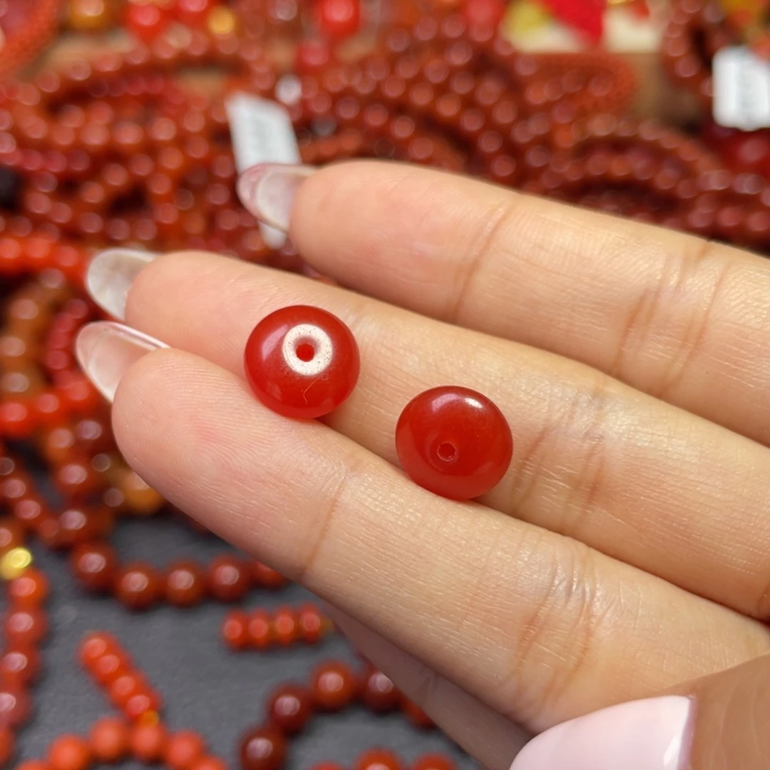 南红玛瑙手链未镶嵌老*