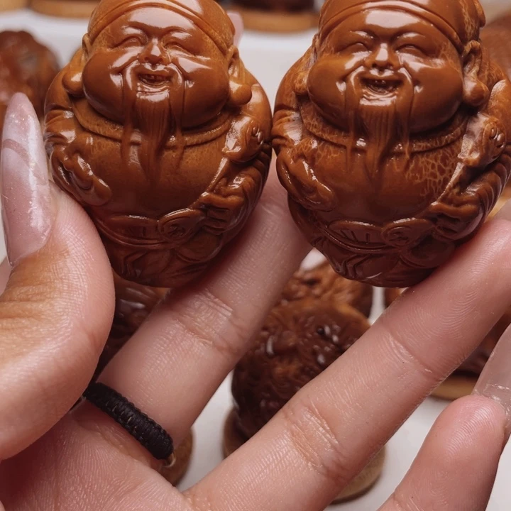 手串/手链橄榄核财神一对