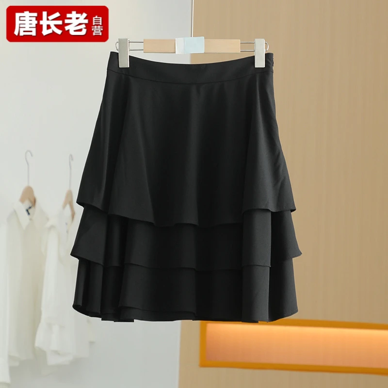 【唐长老自营】货号4261女装春秋新款简约休闲半裙M