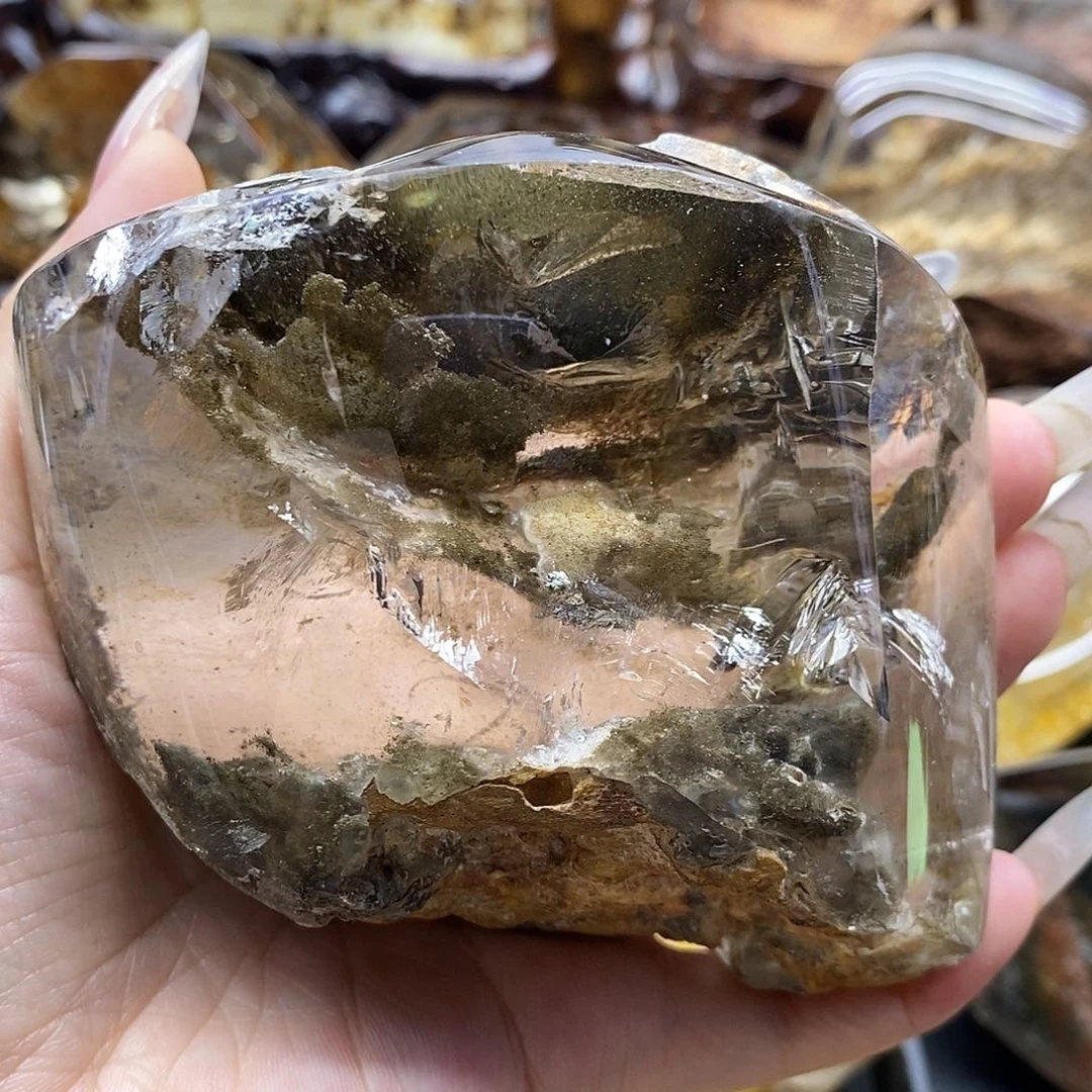 水晶珠宝半成品未镶嵌