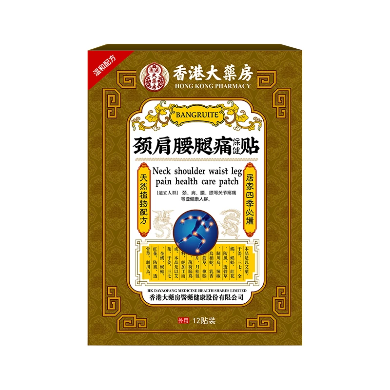【甄选优品】颈肩腰腿贴（拍一发四）