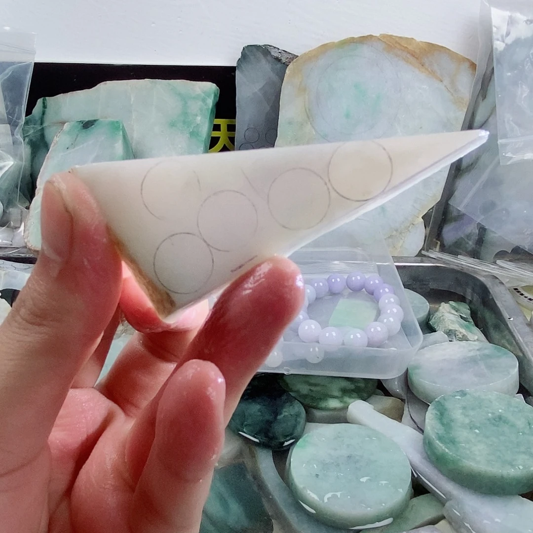散珠翡翠天然缅甸翡翠A货21