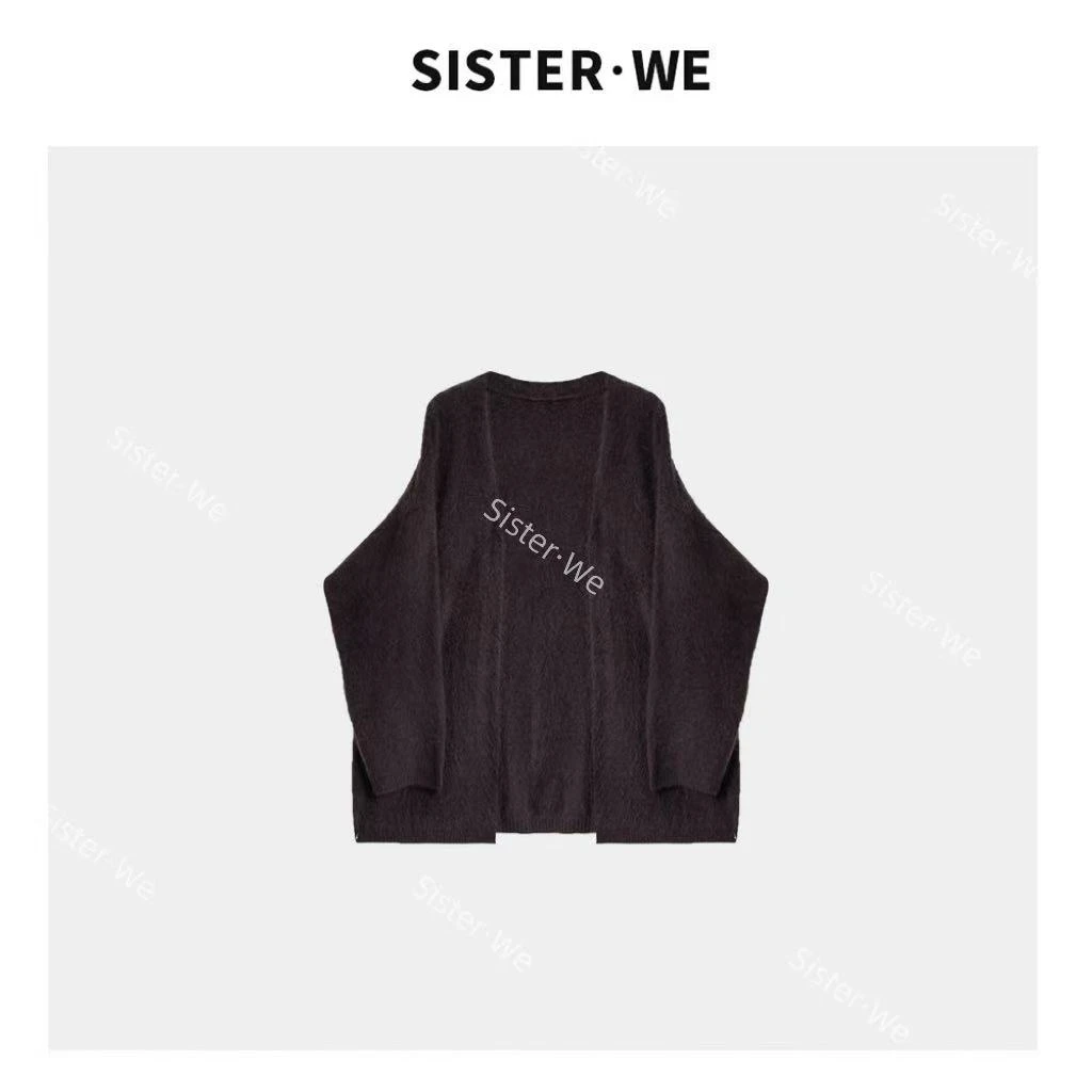 薇姐【薄暮之纱】Sister·We慵懒风中长款外套开衫6187