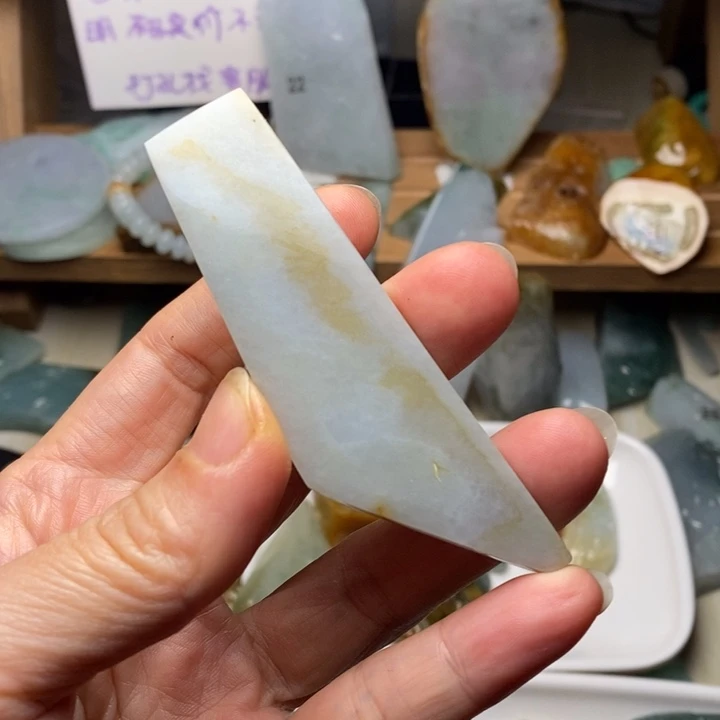 翡翠未镶嵌颈饰天然