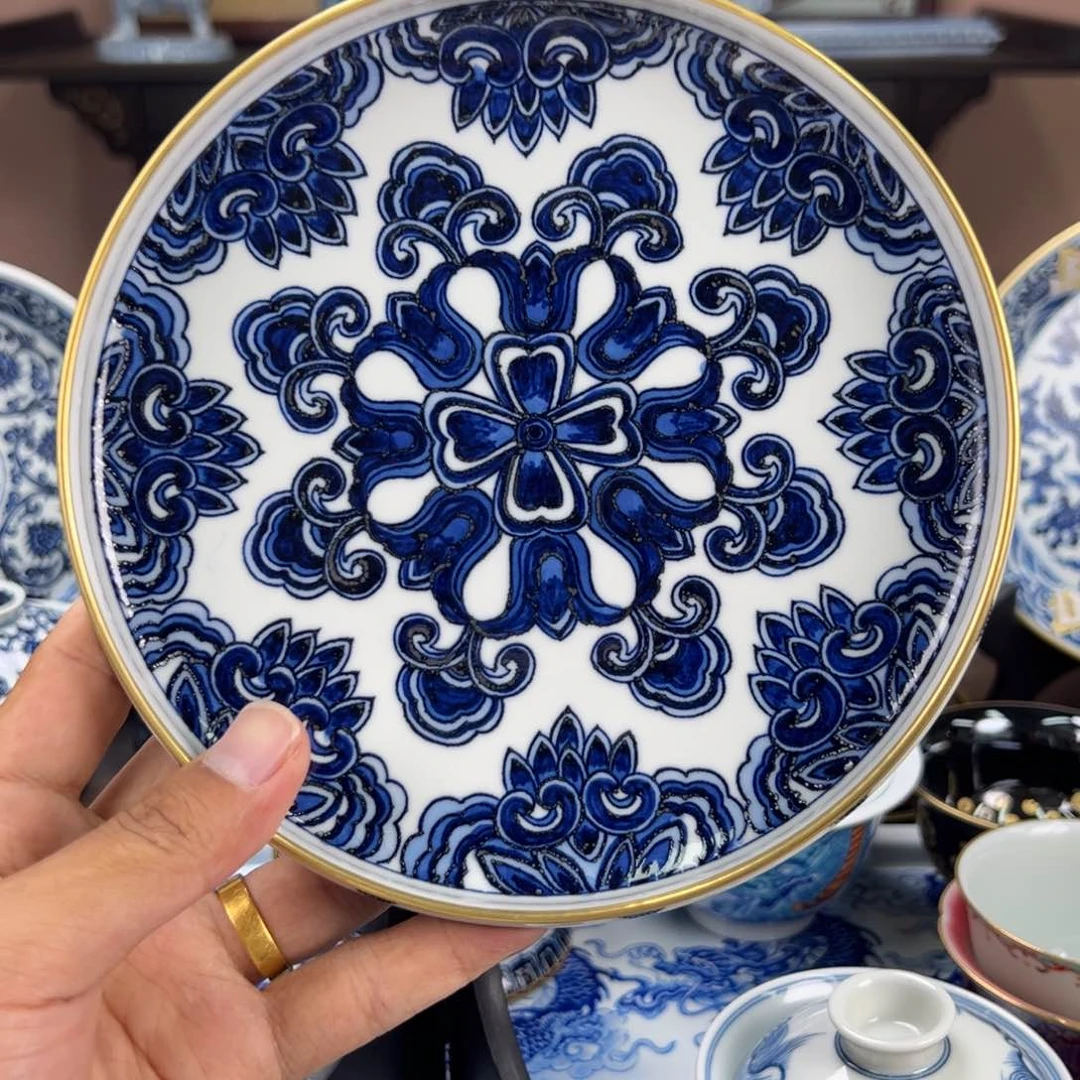 江***-瓷片景德镇手工手绘陶瓷