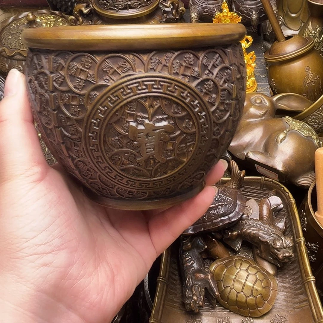 精美铜器批发档口