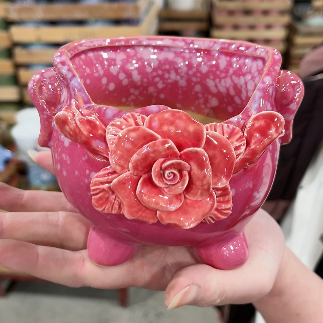 【闪购商品】陶瓷陶瓷多肉植物花盆