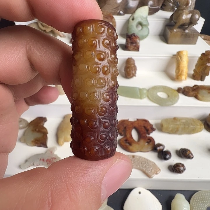 颈饰未镶嵌和田玉楼*丞