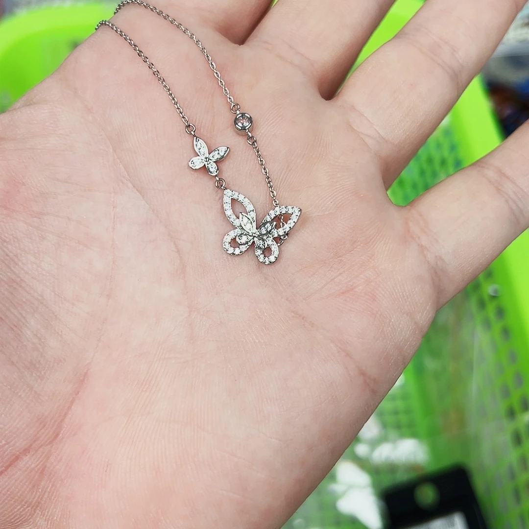 布艺非金属莲子发绳一个