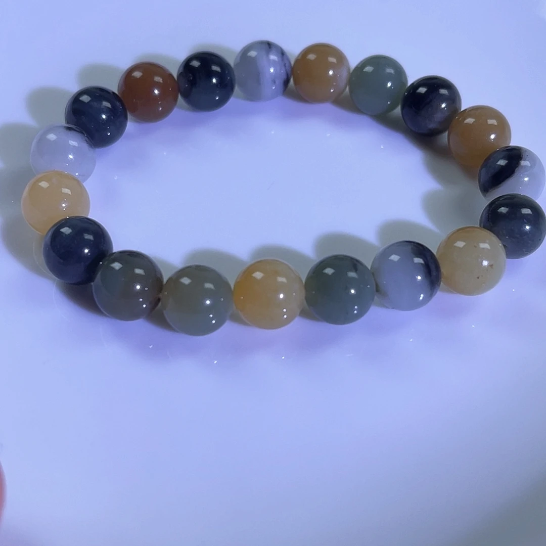 和田玉未镶嵌手链10 楼兰