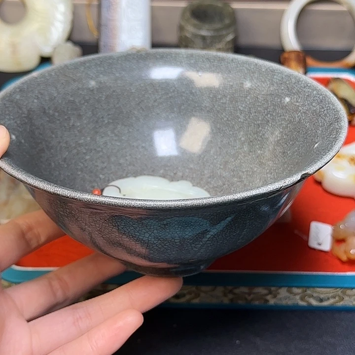 玉***泰摆件瓷碗手把件牌子