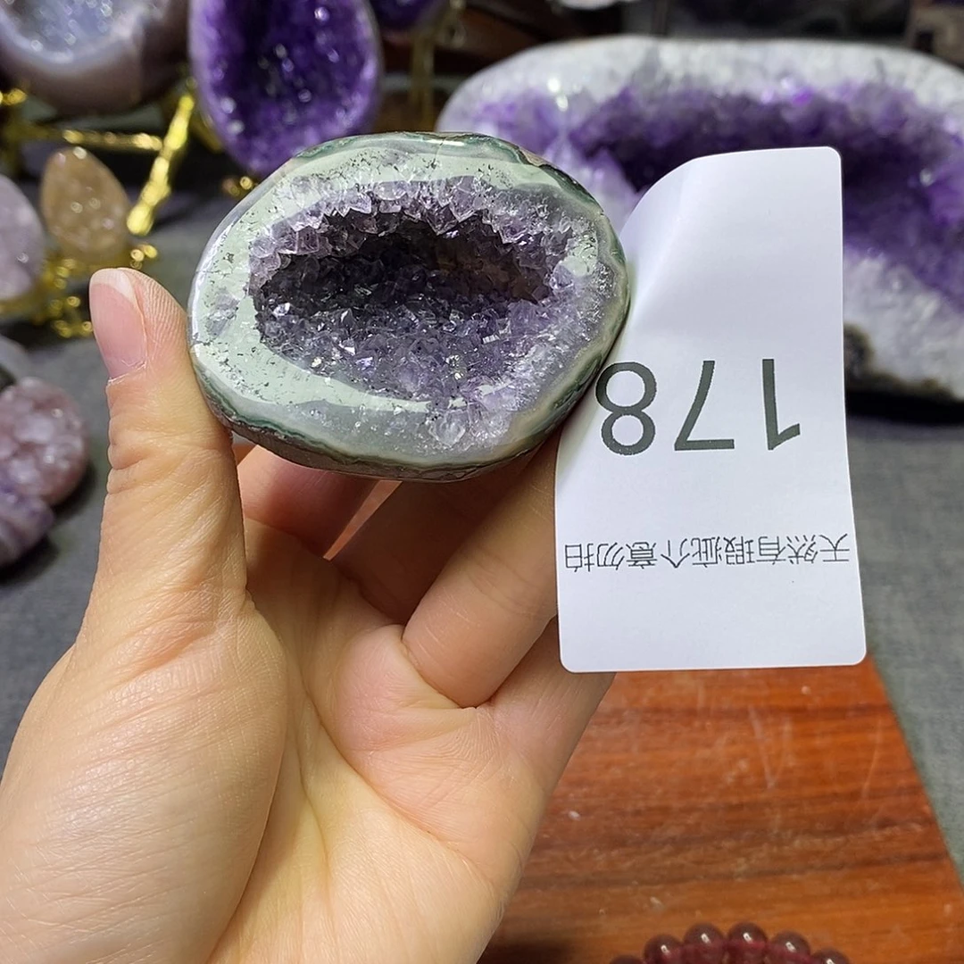 珠宝半成品未镶嵌紫晶