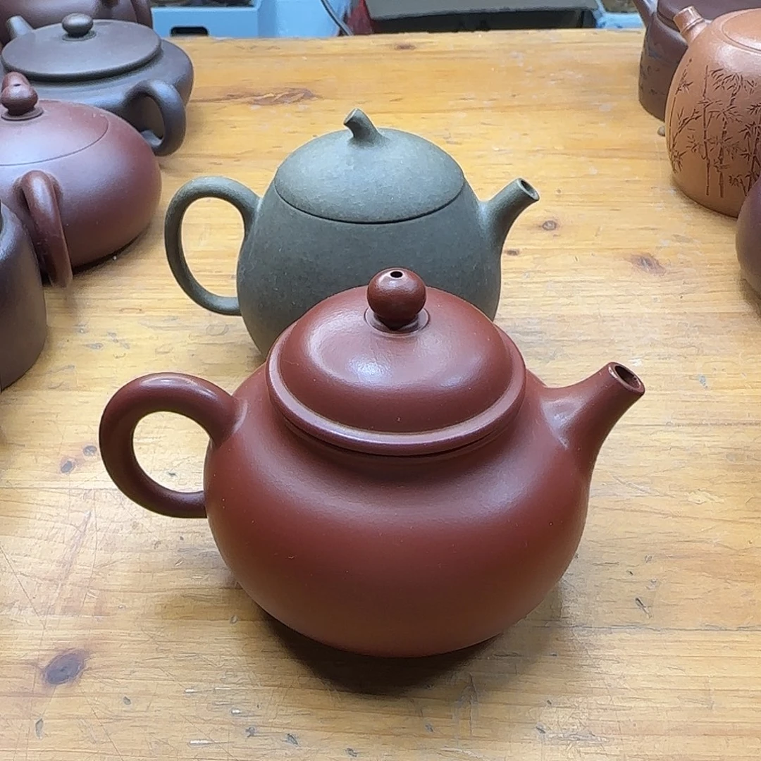 紫砂茶壶民间手艺人全手工制作