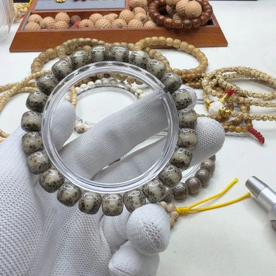 星月菩提吊坠18梵天小冰糖一线天针尖星10单圈一物一图