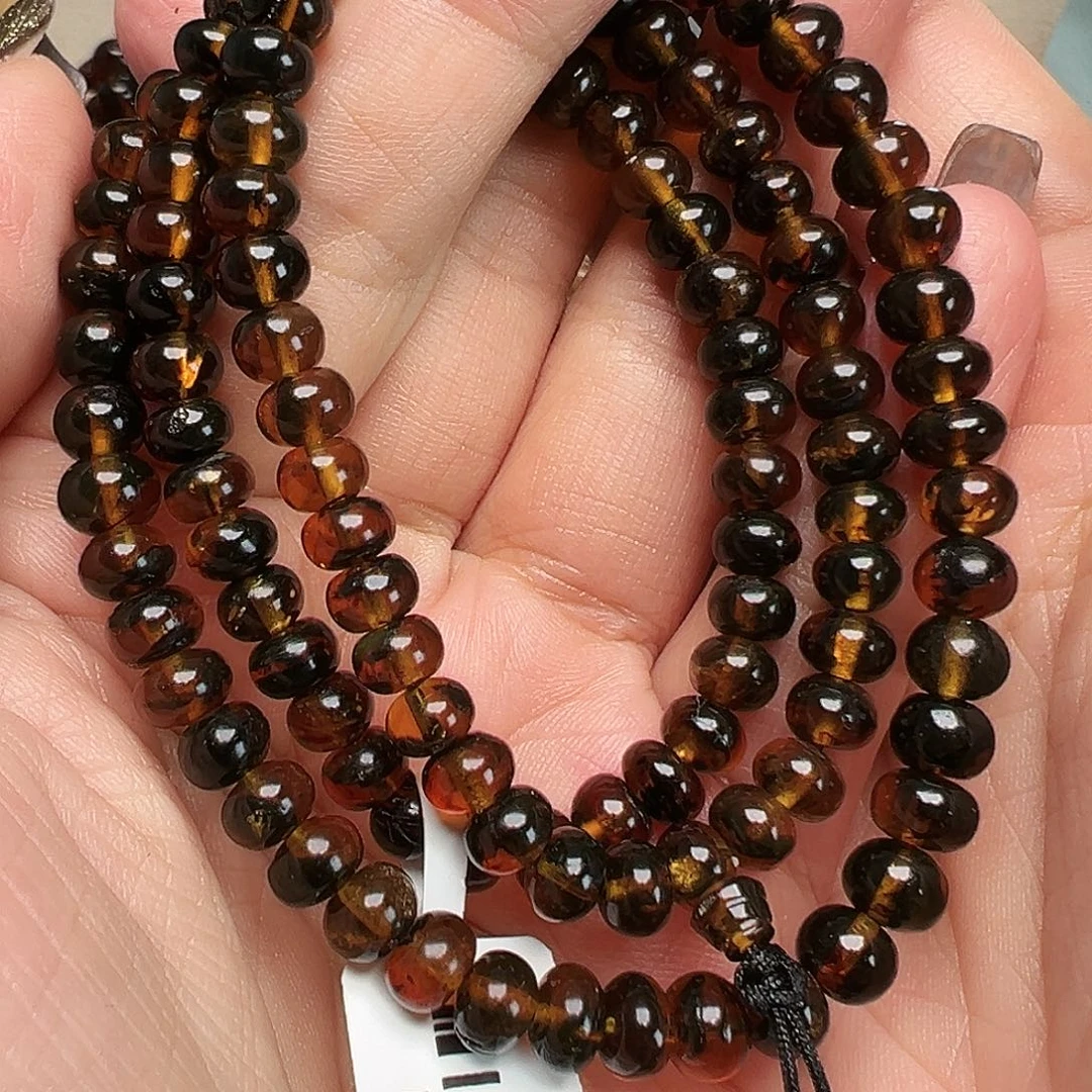 琥珀未镶嵌裸石抚顺琥珀20538六