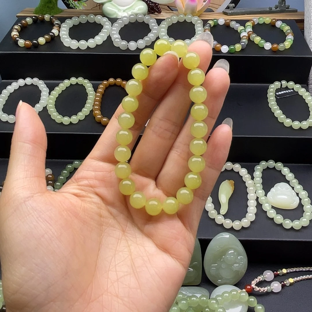 手链未镶嵌和田玉狗*