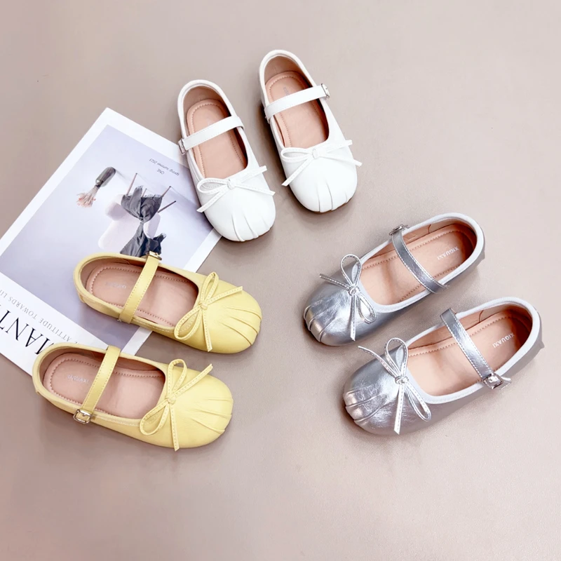 杰西可0319女童小皮鞋童鞋2025秋季新款儿童表演出公主鞋表演鞋