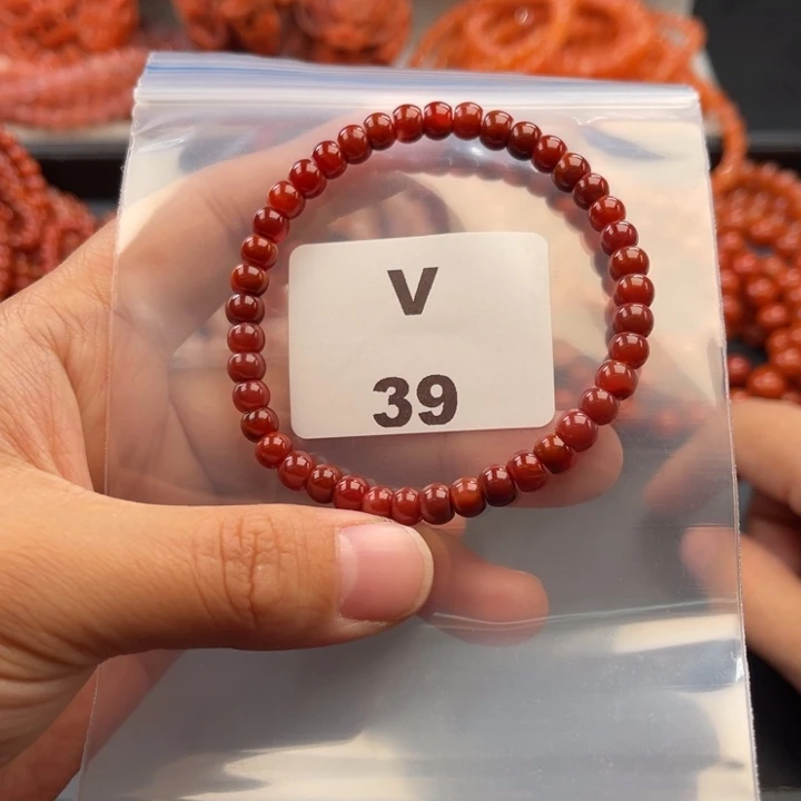 南红玛瑙未镶嵌多样性发货默认微瑕称重5mm