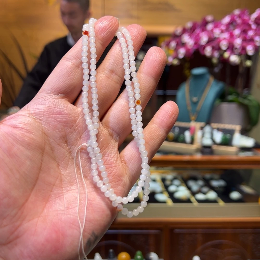 和田玉手链未镶嵌4