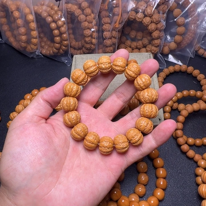 猴头核桃手串八棱大