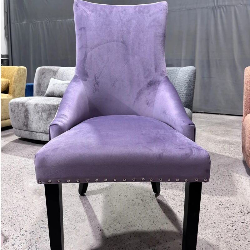 化妆椅子书桌椅轻奢梳妆台凳子简约现代家用靠背皮质欧式餐椅