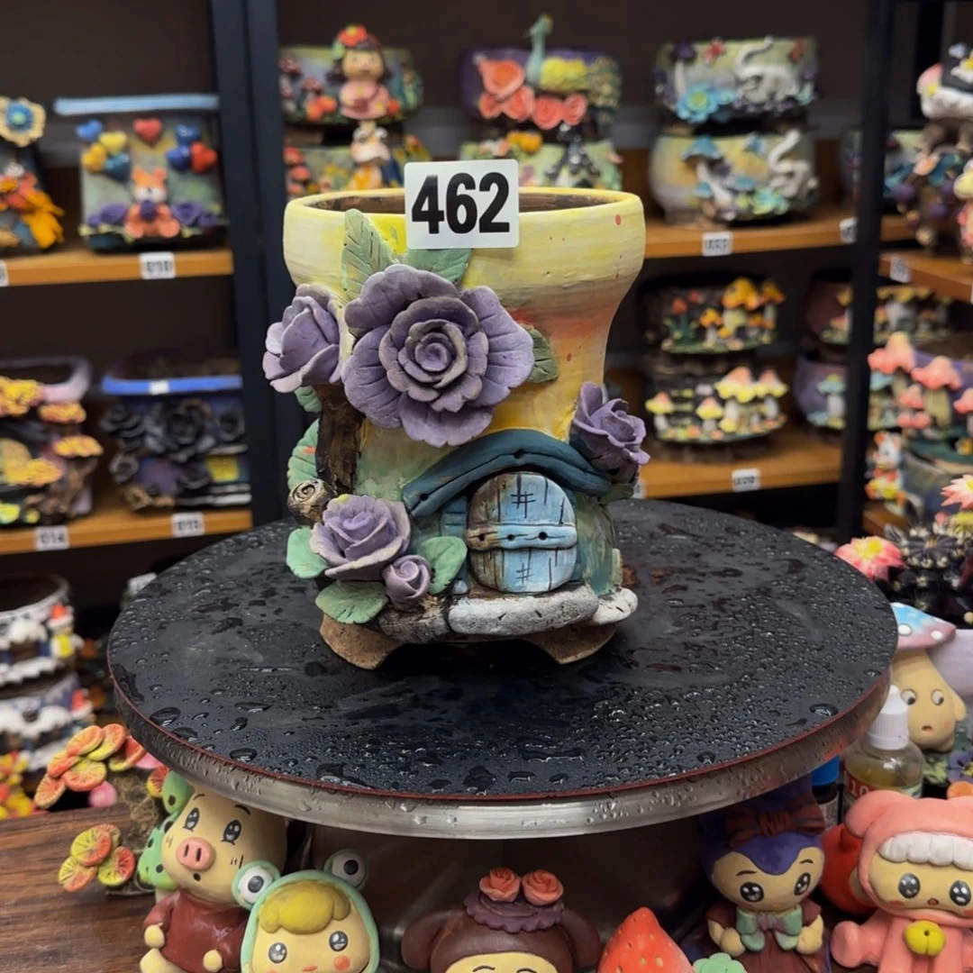 【闪购商品】粗陶手捏