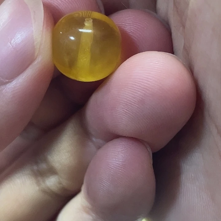 琥珀未镶嵌珠宝奇石12.6mm