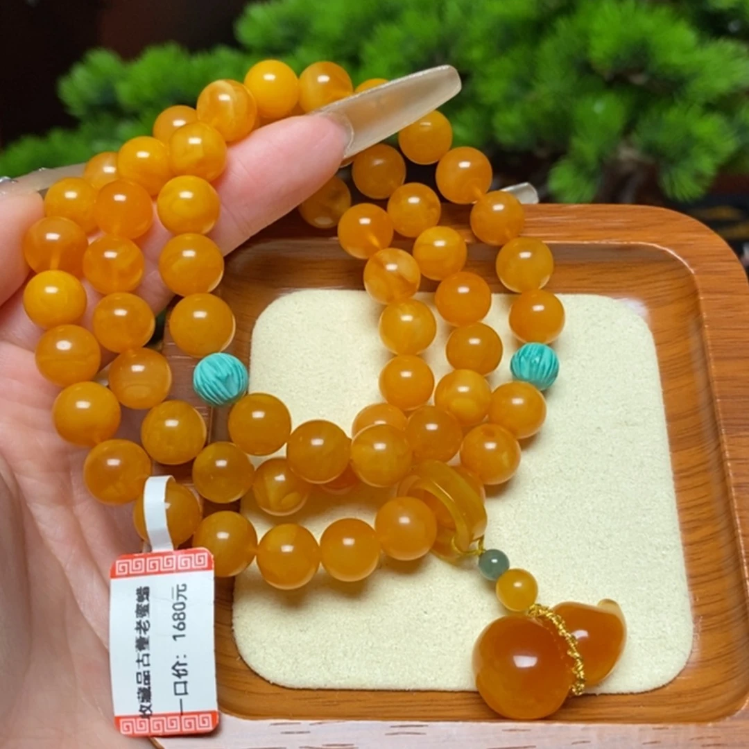 【闪购商品】手链蜜蜡未镶嵌手串