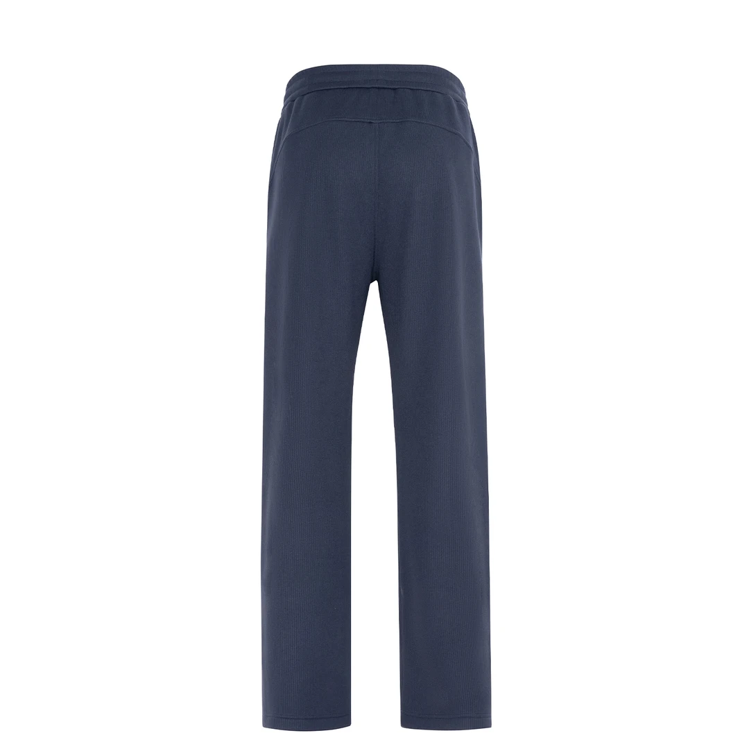 灯芯绒系列冬季新款加绒直筒裤子男士休闲卫裤百搭垂感阔腿长裤男